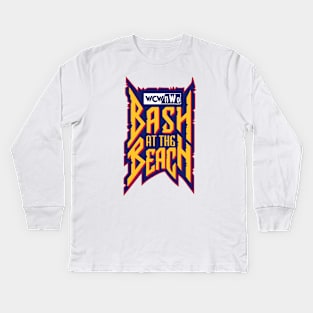 WCW Bash At The Beach Kids Long Sleeve T-Shirt